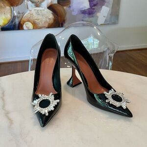 Amina Muaddi Begum Brooch Pumps